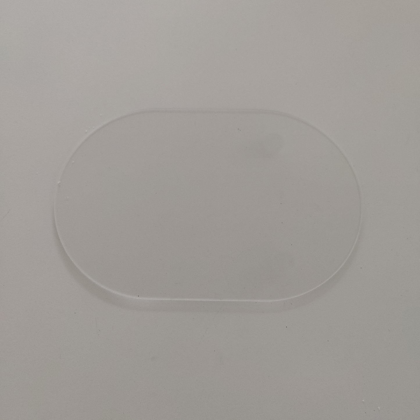 Protective Plexiglas Ovals Storage Medium