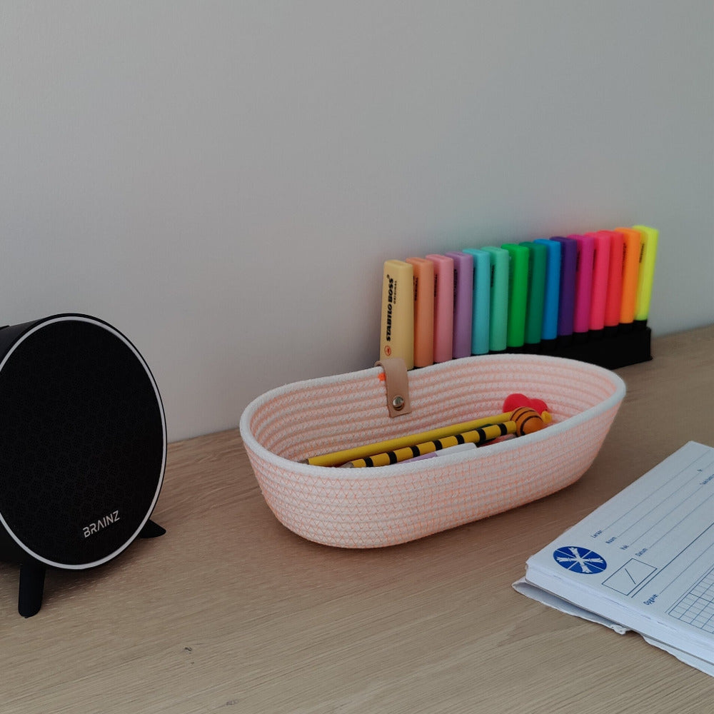 Pen holder UNI Fluo orange