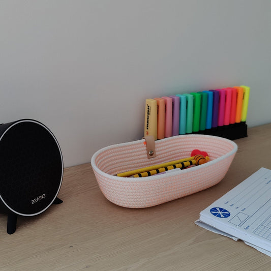 Pen holder UNI Fluo orange