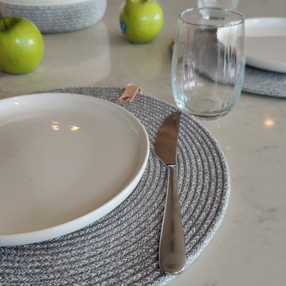 Placemat UNI Pastel Grey