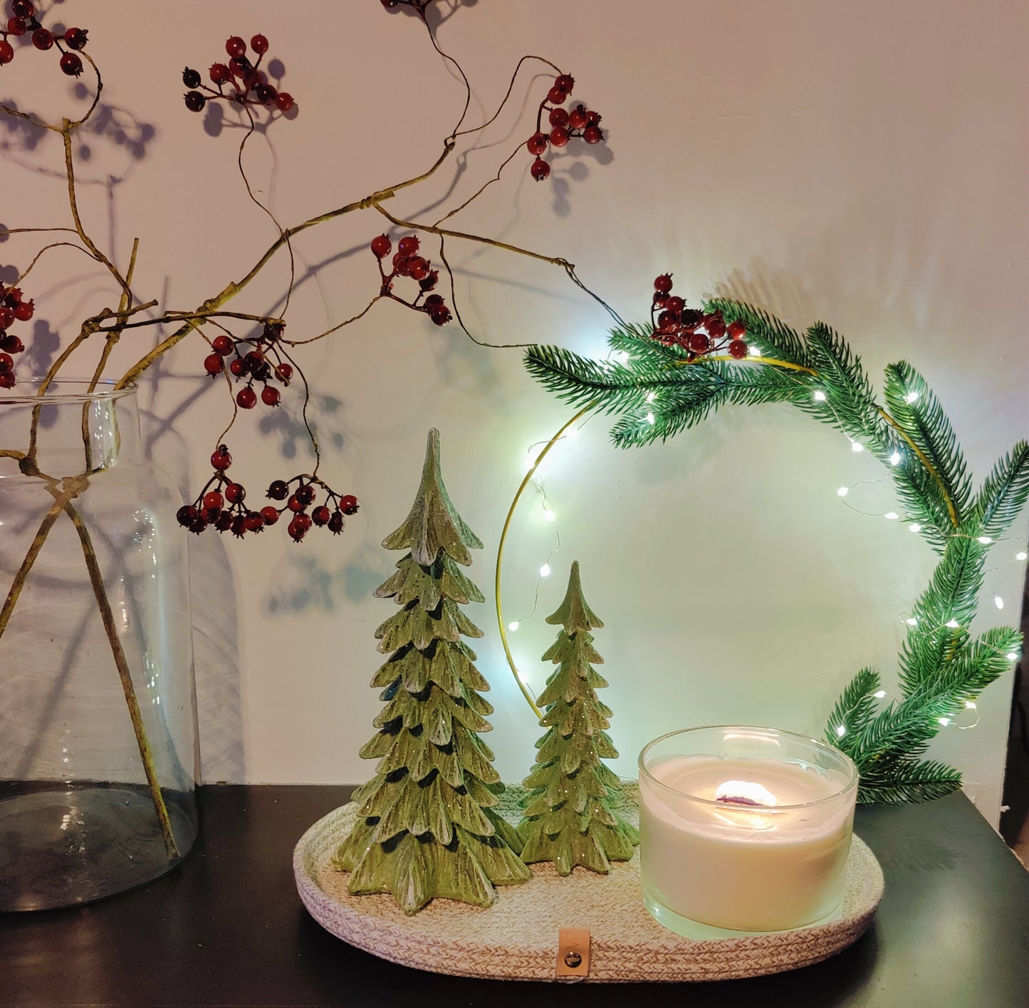 Oval Plate Uni Soft Boho melé