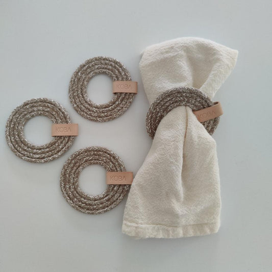 Flat Wrap napkin ring UNI Boho Melé