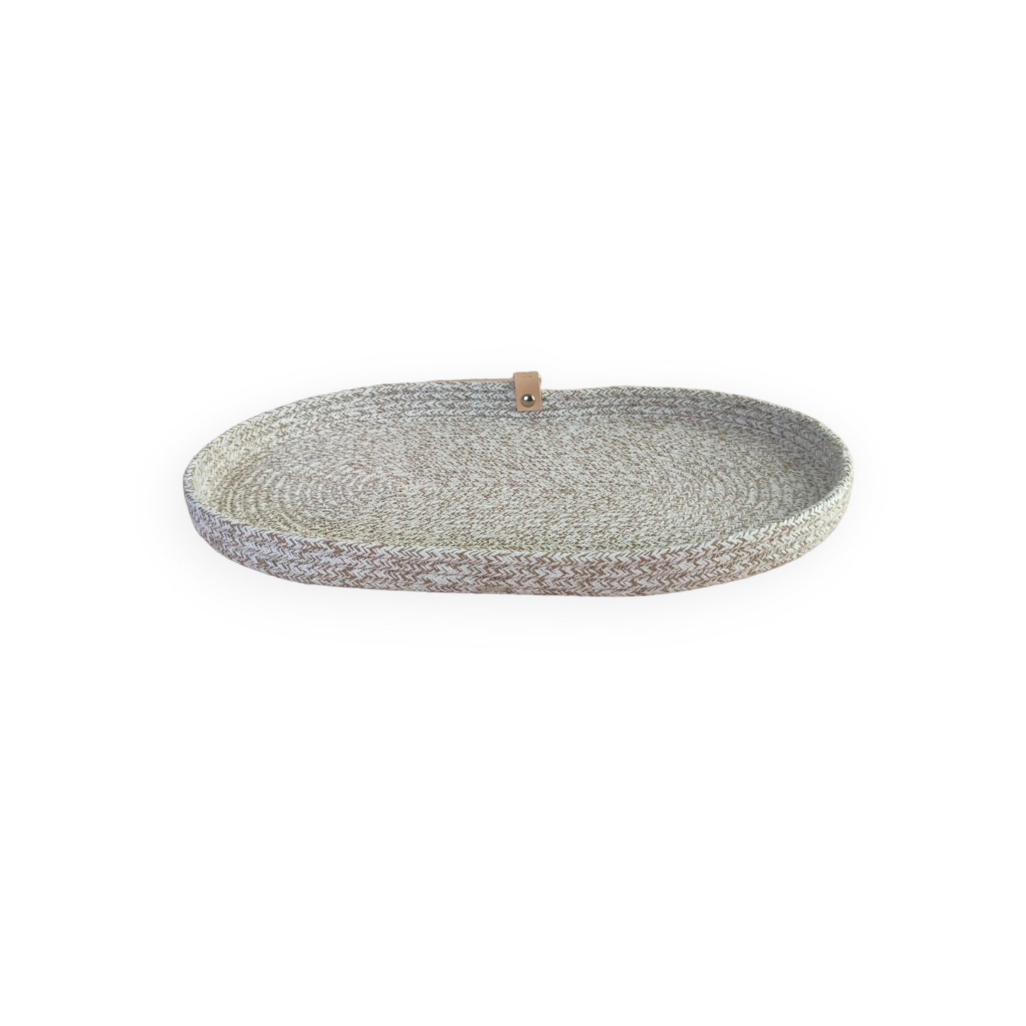 Oval Plate Uni Soft Boho melé
