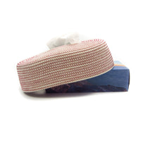 Load image into Gallery viewer, Tissue Box Ecru Bordeaux