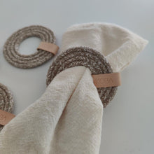 Load image into Gallery viewer, Flat Wrap napkin ring  UNI Boho Melé