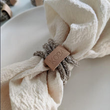 Load image into Gallery viewer, Round Loop napkin ring  UNI Boho Mele