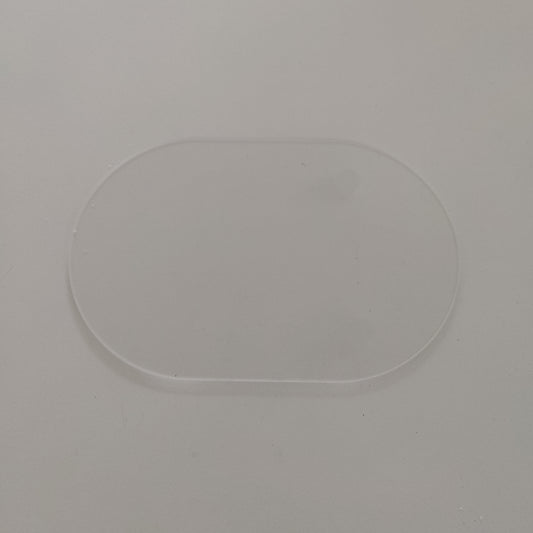 Protective Plexiglas Ovals Storage Medium
