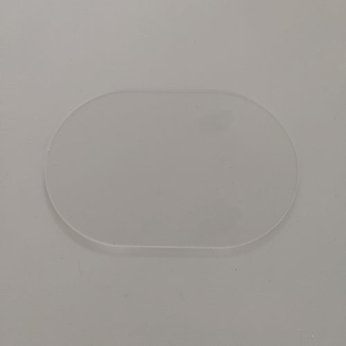 Protective Plexiglas Ovals Storage Medium