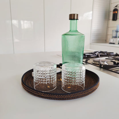 Plate Low Golden collection