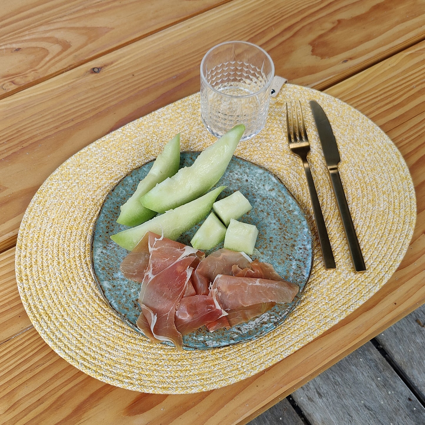 Oval Placemat Sunny Side Up