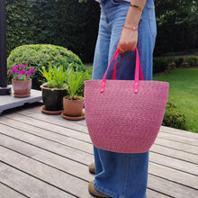 Load image into Gallery viewer, Summer Bag/ Tote Pink mélange