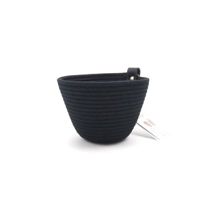 Mini Bowl Black Rope