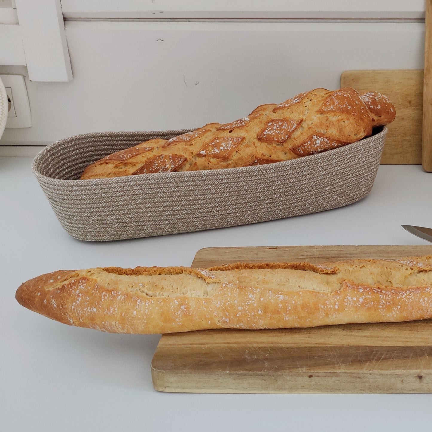 Baguette Basket UNI Boho Melé