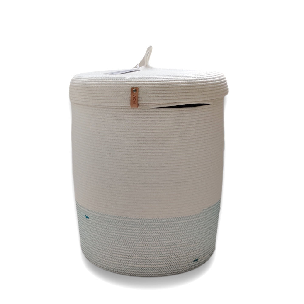 Laundry Basket Turquoise